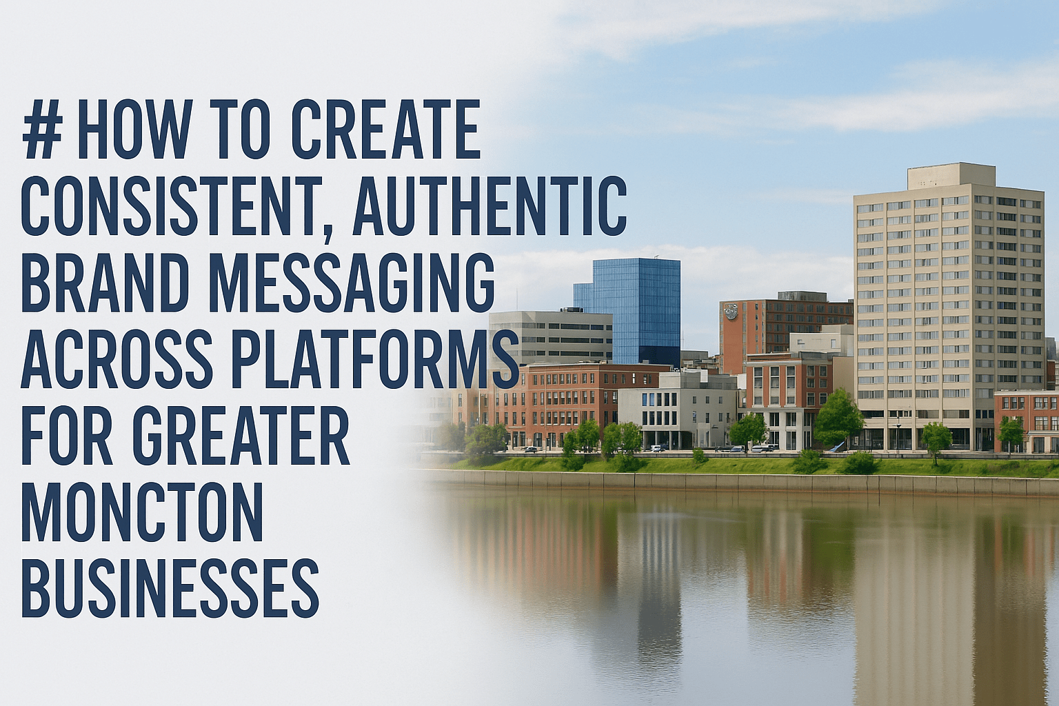 How to Create Consistent Authentic Brand Messaging Across Platforms for Greater Moncton Businesses